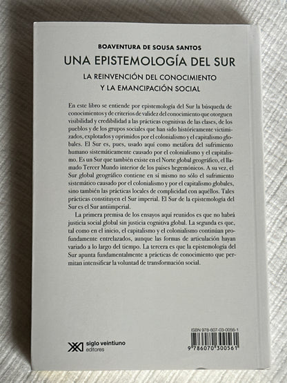 Una epistemología del sur - Boaventura de Sousa Santos
